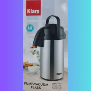 Kiam 3 Liter Pump Vacuum Flask 3303